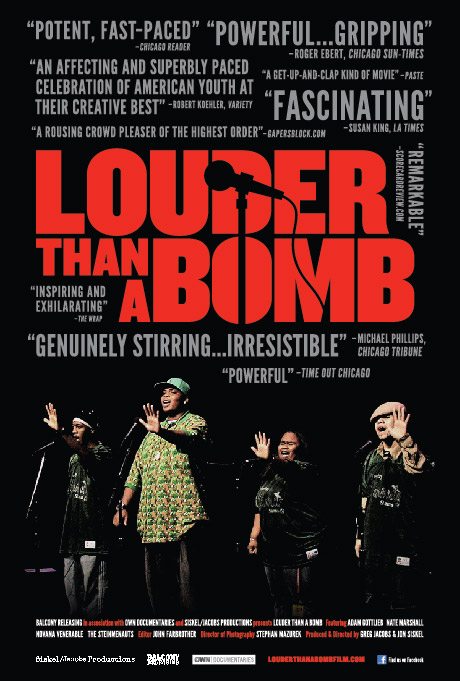 Louder Than A Bomb Promotional Poster